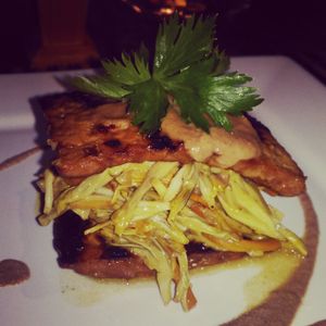 Benana flower steak at Bali Soul in Ubud