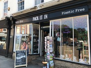 Come visit our shop on the Cornmarket! at Pack It In in Worcester