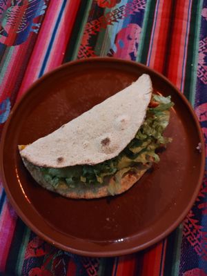 Burrito at El Germen in Sucre