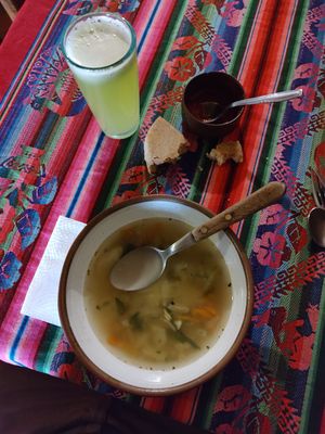 Local soap at El Germen in Sucre