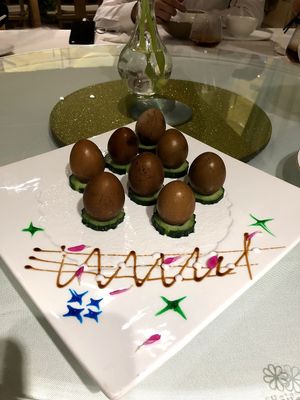 Braised eggs at XìngFú Shū in Wuxi