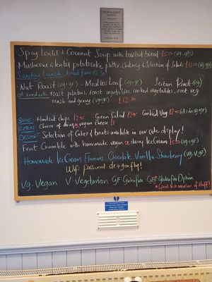 This exceeded all expectations! 3 choices of roast with gravy yummy 😋 at Dragonfly Bistro in Aberystwyth