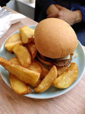 Seitan bun (March 2024) at Dragonfly Bistro in Aberystwyth