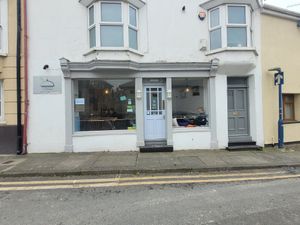 Dragonfly Bistro Outside at Dragonfly Bistro in Aberystwyth