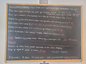 Food Menu at Dragonfly Bistro in Aberystwyth