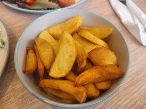 Side of Chips at Dragonfly Bistro in Aberystwyth