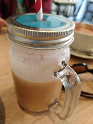 Tropical smoothie (May 2024) at Dragonfly Bistro in Aberystwyth