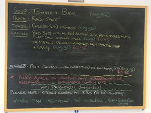   at Dragonfly Bistro in Aberystwyth