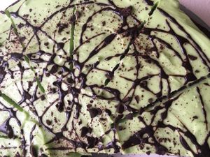 Chocolate & Mint Cake (Vegan) at Dragonfly Bistro in Aberystwyth