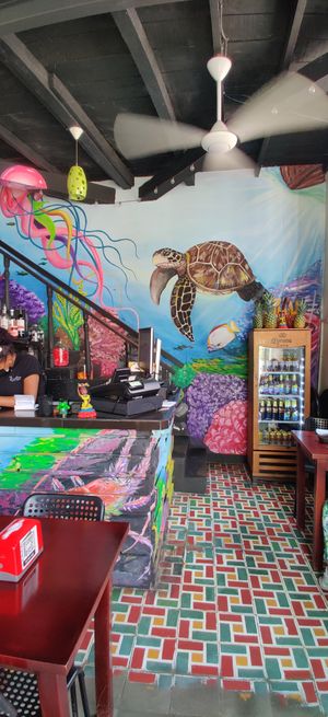  at Quero Arepa in Cartagena