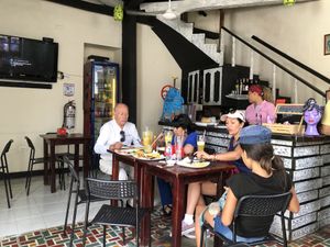 The place at Quero Arepa in Cartagena