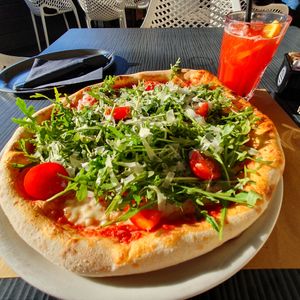 Can't believe it's vegan cheese at Park Seventeen in Ilirska Bistrica