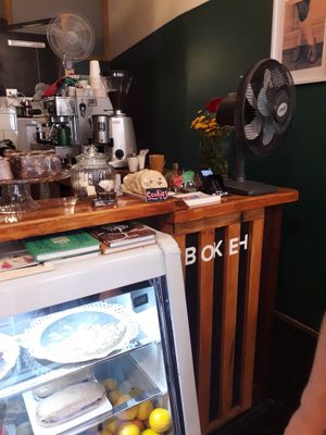 Such beautiful cafe at Trama in Valparaiso