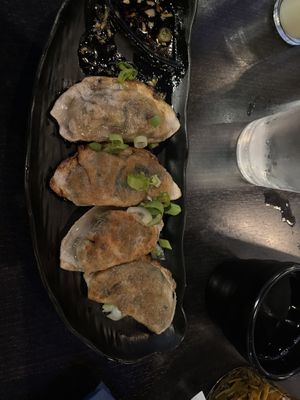Vegetable gyoza   at Artisan Ramen in Milwaukee