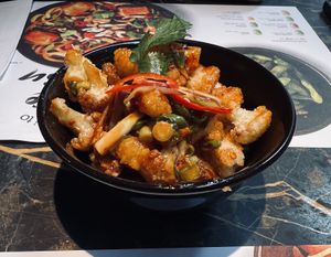 Bang bang cauliflower   at Wagamama - Murray Hill in New York City