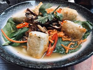 Kare Burosu Ramen  at Wagamama - Murray Hill in New York City