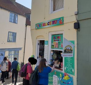Outside at The Beach Hut in Whitby