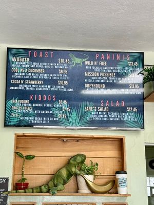   at Cafe Tropics in San Diego