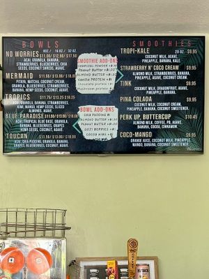   at Cafe Tropics in San Diego