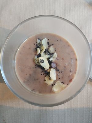 Batut de plàtan i xia at Arc Iris in Barcelona