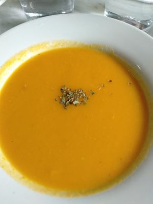 Cremita de calabaza at Arc Iris in Barcelona