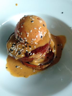 Parece hamburguesa pero no at Arc Iris in Barcelona