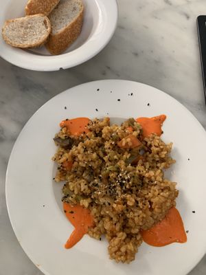 Paella  at Arc Iris in Barcelona