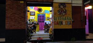 Outside at La Vegana Garnacha in Guadalajara