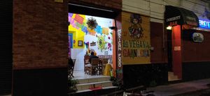 Outside at La Vegana Garnacha in Guadalajara