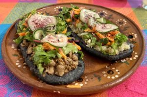 Huaraches  at La Vegana Garnacha in Guadalajara