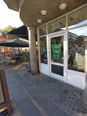 Front at Café Korn in Holbaek