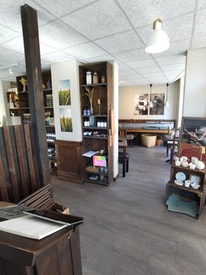 Inside at Café Korn in Holbaek