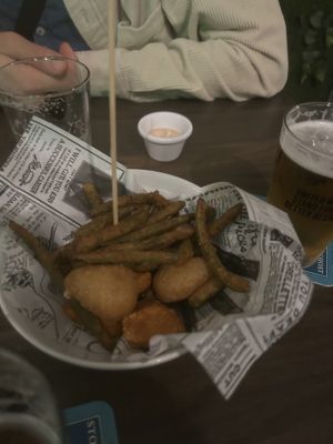 Appetizer vegan mix (the sauce on the side is not vegan :/)  at Berlino in Padua