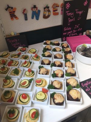 vegan finger food  at Tasty Dishes in Kernen