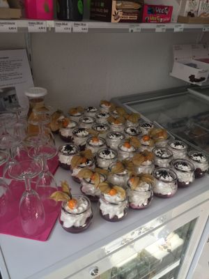 tasty dishes at Kichererbse, vegan shop in Stuttgart  at Tasty Dishes in Kernen