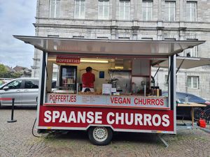 Near city hall at Spaanse Churros in Maastricht
