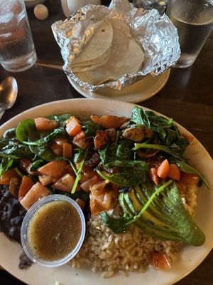 Vegan Power Breakfast  at Foxy's in Glendale