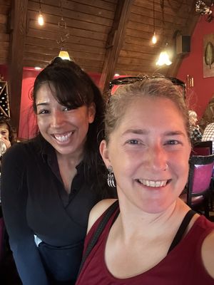 Vida, the creator of the Vegan menu   at Foxy's in Glendale