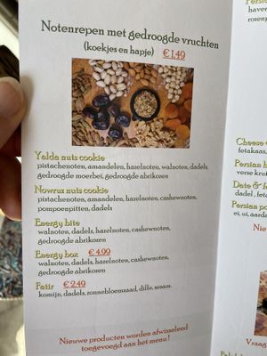 Sweets  at Health Corner in Amsterdam