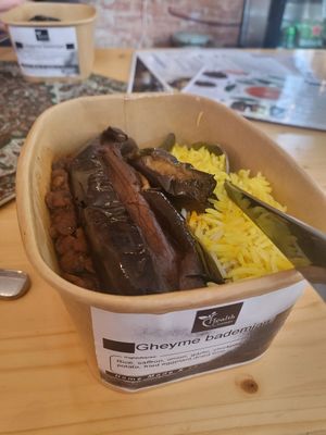 Gheyme Bademjan at Health Corner in Amsterdam