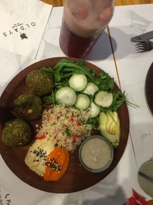 Falafel at Ol'Days in Buenos Aires