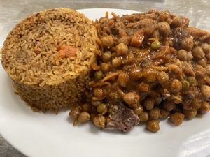   at African Grill and Bar in Lakewood