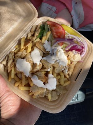 veganer Chickenteller  at Victoria Pizzeria in Trelleborg