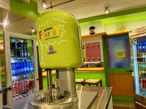 inside  at Gelato Fantasy in Venice