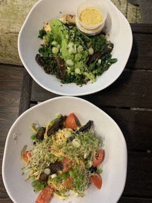 Wok kale me & Zucchinni noodles! at Raffa Real Food in Cranston