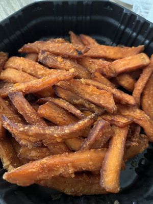 Probably the best thing out of my order. Very simple sweet potato fries.  at Anna's House in Ann Arbor