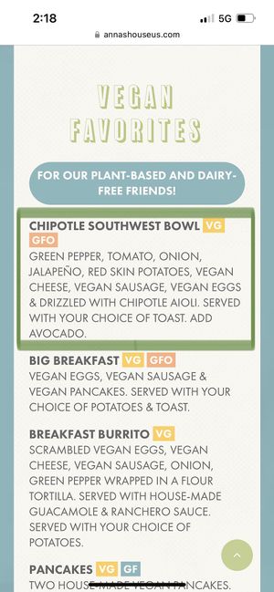   at Anna's House in Ann Arbor