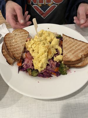 Hippie Hash (minus Vegan Cheese)  at Anna's House in Ann Arbor