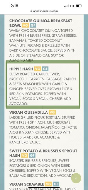   at Anna's House in Ann Arbor