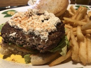 Impossible Burger with Kite Hill cheese at Market Tavern in Dublin